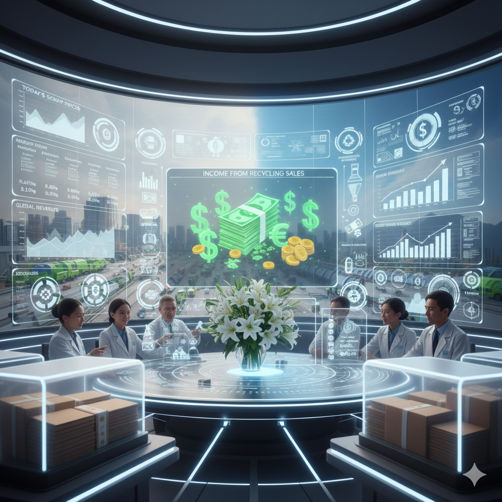 قیمت روز ضایعات مختلف + پیش‌بینی بازار بازیافت (راهنمای جامع فروش هوشمند)