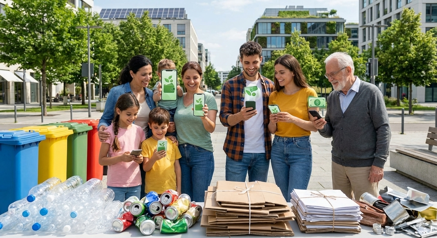 مزایای کیف پول سبز زمین پاک برای شهروندان | درآمد هوشمند از بازیافت