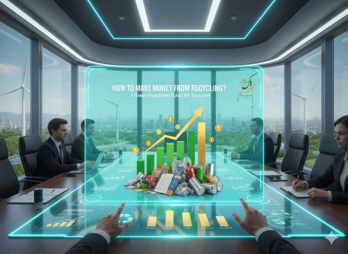 چطور می‌توان از بازیافت کسب درآمد کرد؟ راهنمای سرمایه‌گذاری سبز برای همه