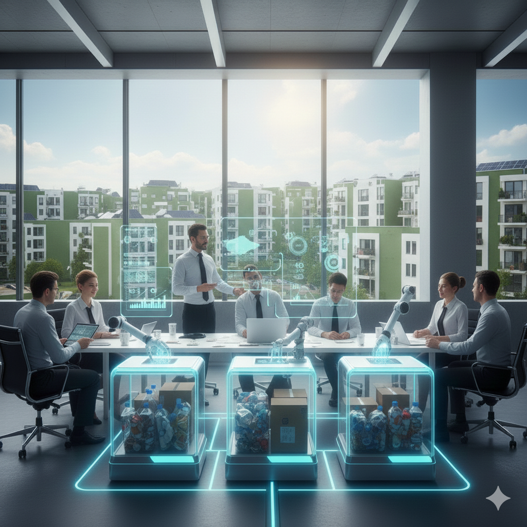 درآمد جمع‌آوری پسماند برای مجتمع‌های مسکونی