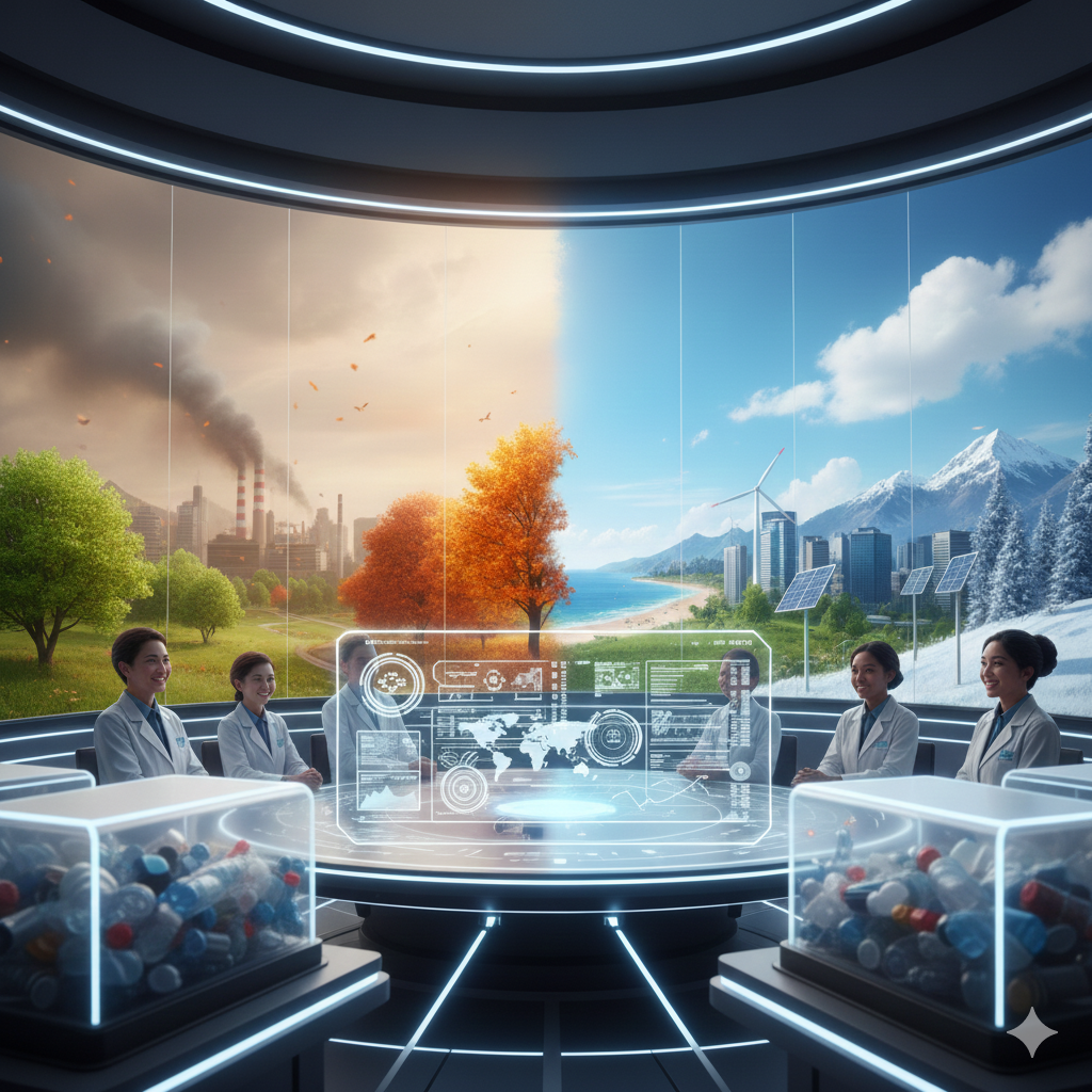 نقش بازیافت در کاهش آلودگی هوا و تغییرات اقلیمی | راهنمای جامع و کاربردی