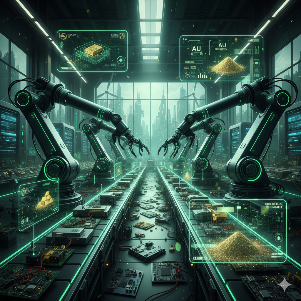 ⚡ بازیافت الکترونیک؛ طلای پنهان در وسایل دورریختنی