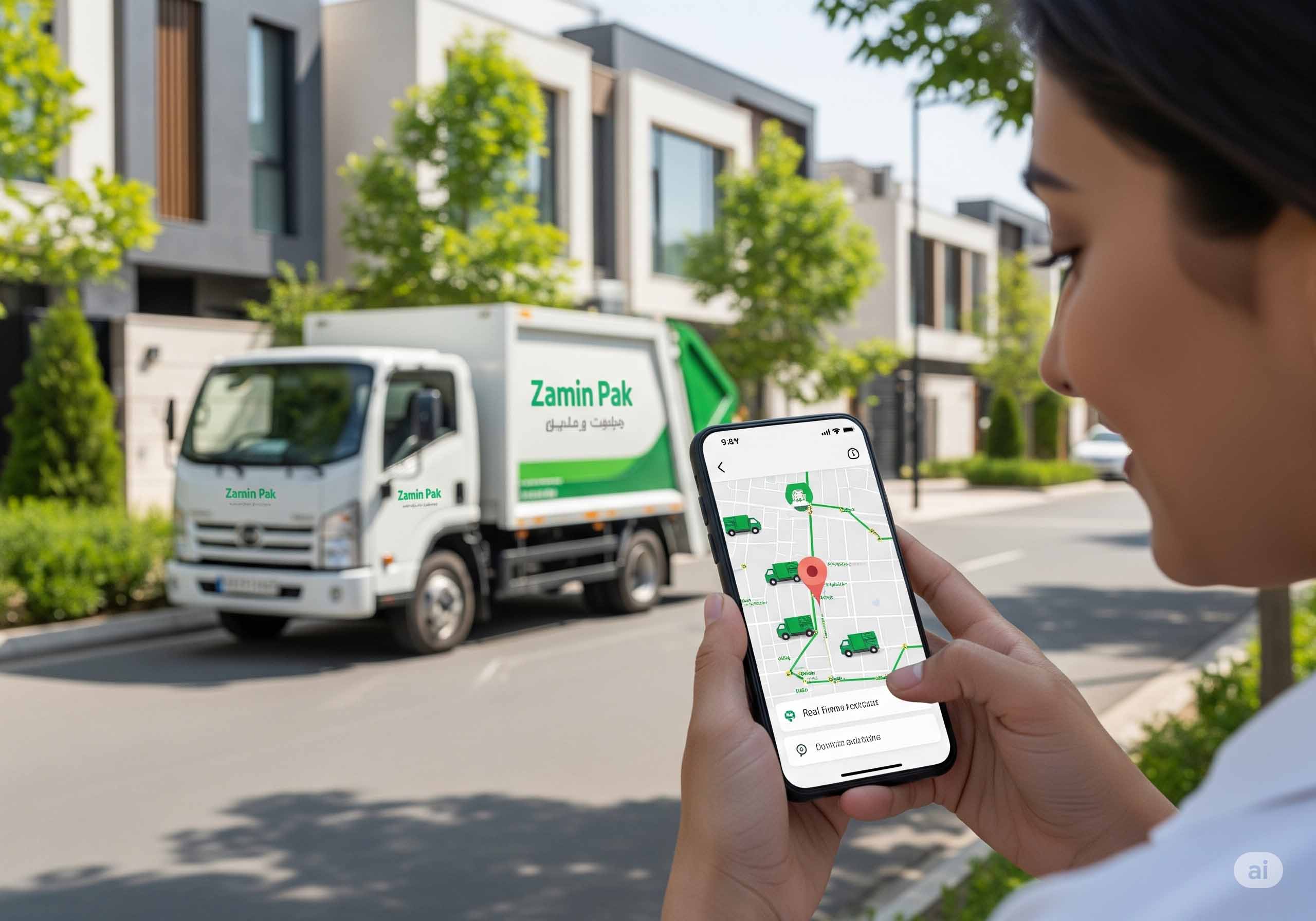 خدمات زمین پاک