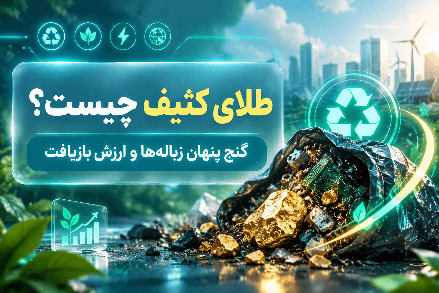 طلای کثیف چیست؟ گنج پنهان زباله‌ها و ارزش بازیافت